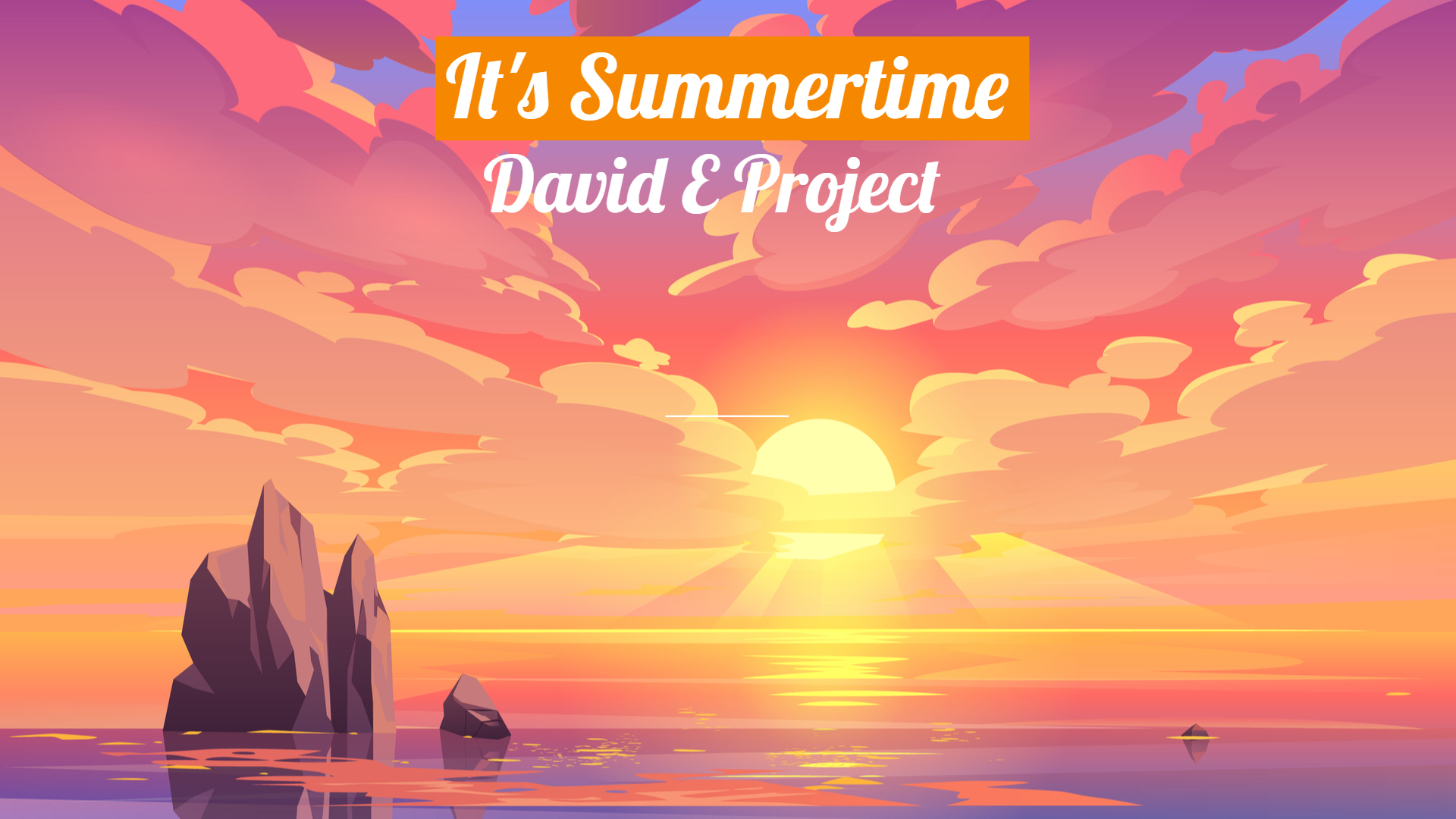 David E Project-Summertime